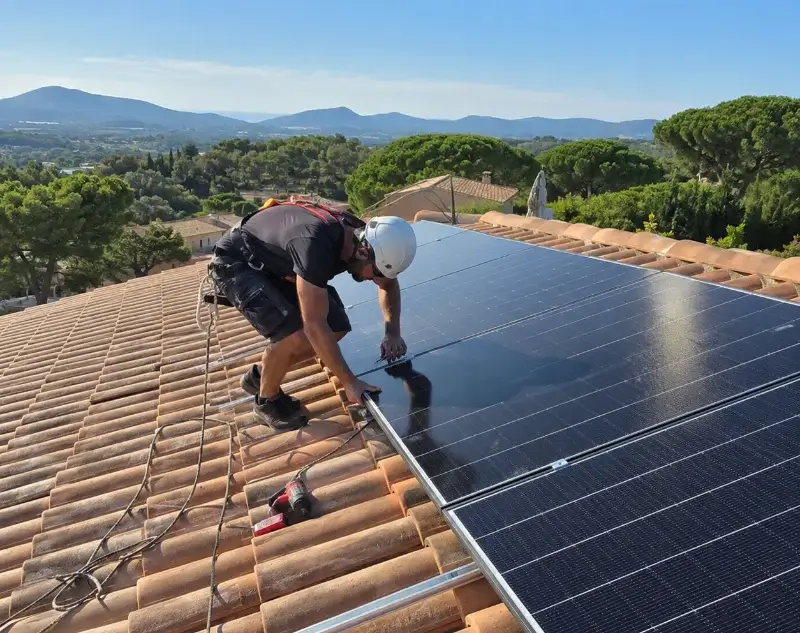 Installateur panneaux solaires Le Perrier — pose photovoltaïque sur toiture