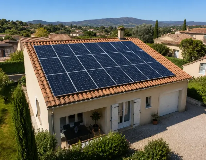 Prime à l'autoconsommation panneaux solaires Le Perrier — aide financière de l'État